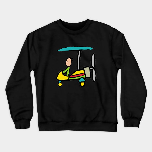 Microlight Crewneck Sweatshirt by Mark Ewbie